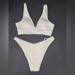 Aerie white bikini set